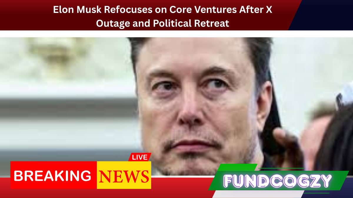 Elon Musk Refocuses on Core Ventures After X Outage and Political Retreat